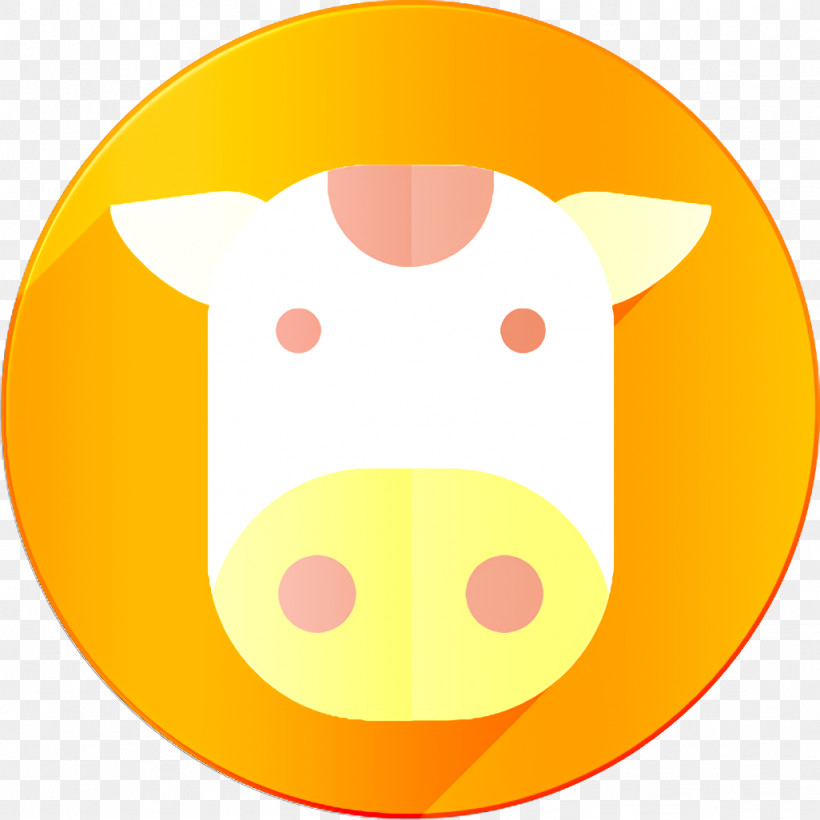 Cow Icon In The Village Icon, PNG, 1026x1026px, Cow Icon, Analytic Trigonometry And Conic Sections, Cartoon, Circle, Emoticon Download Free