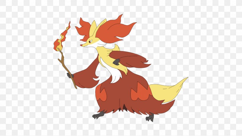 Pokémon X And Y Pokémon FireRed And LeafGreen Delphox Fennekin, PNG, 1598x900px, Delphox, Art, Beak, Bird, Braixen Download Free