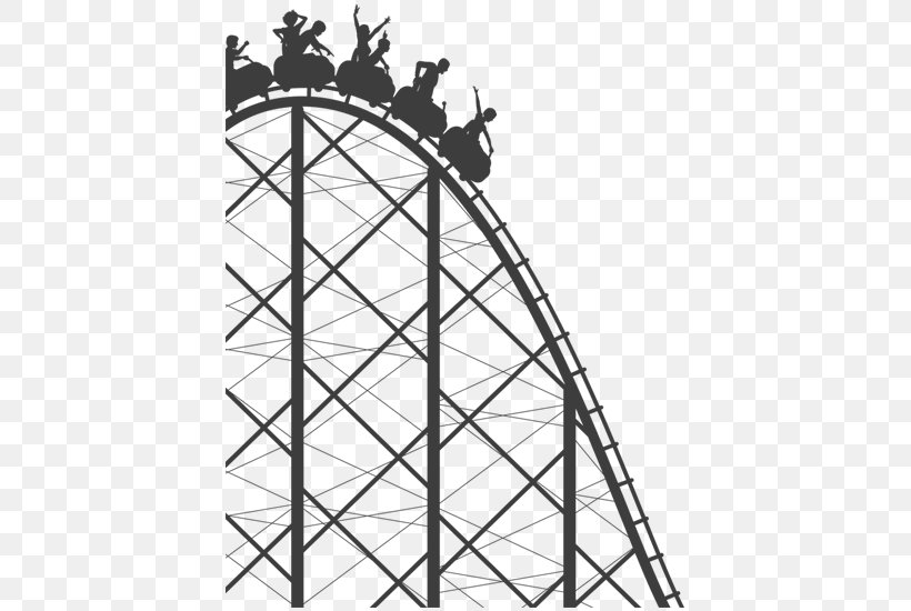Royalty-free Drawing Roller Coaster, PNG, 800x550px, Royaltyfree, Area, Black And White, Cartoon, Drawing Download Free
