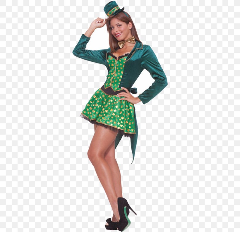 Saint Patrick's Day Costume Party Dress, PNG, 500x793px, Costume, Clothing, Costume Design, Costume Party, Day Dress Download Free