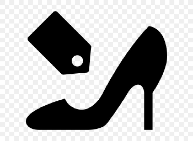 Shoe Clothing Clip Art, PNG, 600x600px, Shoe, Area, Artwork, Black, Black And White Download Free