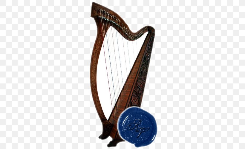 Celtic Harp Chordophone Konghou Musical Instruments, PNG, 500x500px, Watercolor, Cartoon, Flower, Frame, Heart Download Free