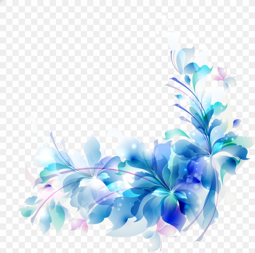 Decorative Flowers Floral Design Vector Graphics Stock Photography, PNG, 1380x1373px, Flower, Blue, Blue Flower, Decorative Flowers, Flora Download Free