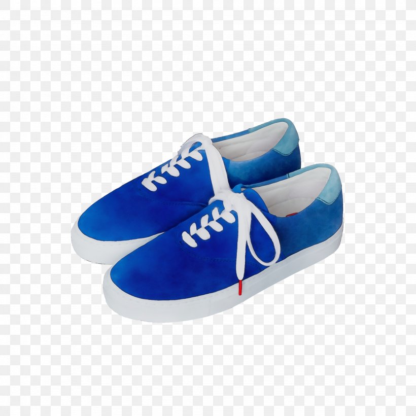 Footwear Blue Cobalt Blue Sneakers Shoe, PNG, 2048x2048px, Watercolor, Blue, Cobalt Blue, Electric Blue, Footwear Download Free