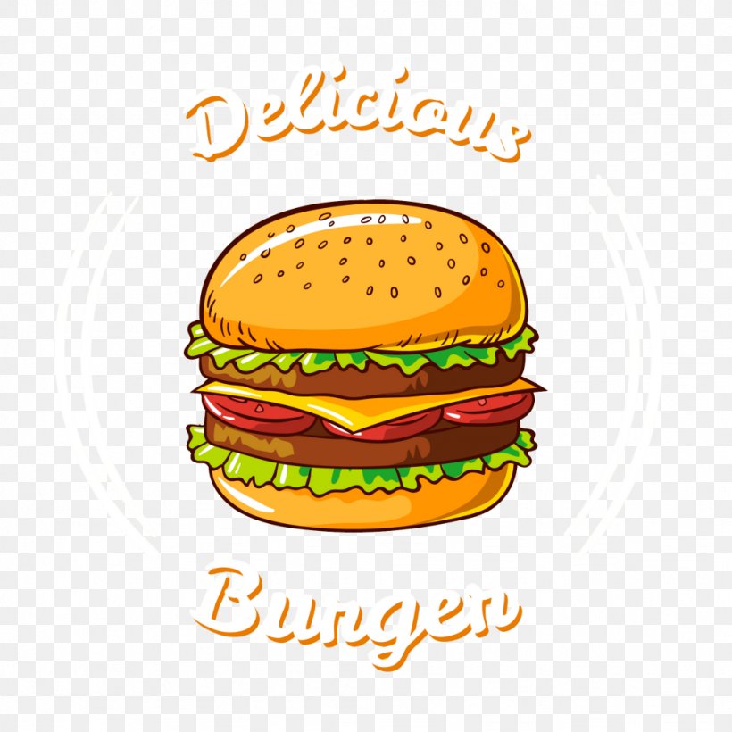 Hamburger Cheeseburger French Fries Barbecue Burger King, PNG, 1024x1024px, Hamburger, Artwork, Barbecue, Beef, Big Mac Download Free
