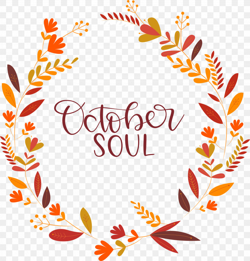 October Soul Autumn, PNG, 2876x3000px, Autumn, Calligraphy, Drawing, Lettering, Logo Download Free