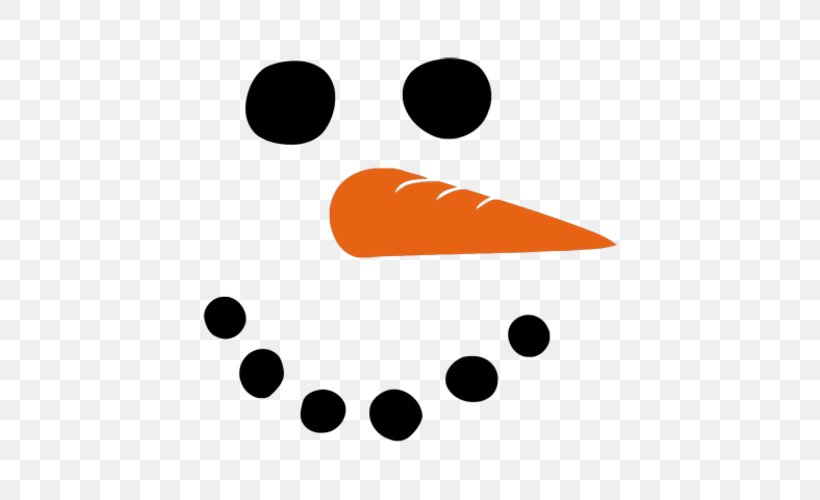 Snowman Face Clip Art, PNG, 500x500px, Snowman, Autocad Dxf, Document, Face, Orange Download Free