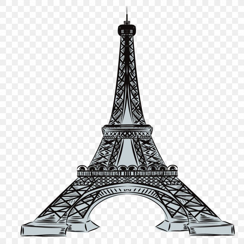 Eiffel Tower November 2015 Paris Attacks Xc9goxefste, PNG, 1500x1500px, Eiffel Tower, Black And White, France, Monochrome, Monochrome Photography Download Free
