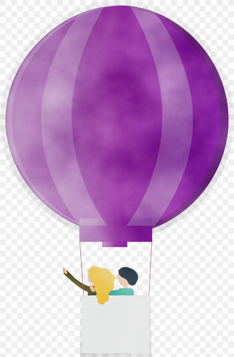 Hot Air Balloon, PNG, 1963x3000px, Hot Air Balloon, Aerostat, Balloon, Floating, Magenta Download Free