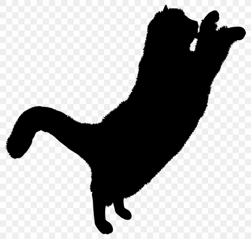 Kitten Silhouette Persian Cat Clip Art, PNG, 1000x953px, Kitten, Art, Black, Black And White, Black Cat Download Free