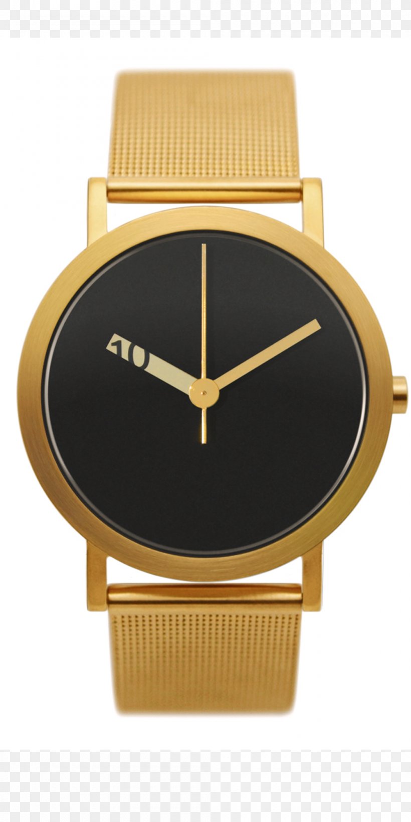 Watch Ion Plating Clock Metal Gold, PNG, 1000x2000px, Watch, Clock, Clockwork, Dial, Gold Download Free
