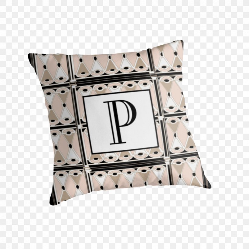1920s Monogram Letter Laptop Pillow, PNG, 875x875px, Monogram, Brown, Champagne, Clothing, Cushion Download Free