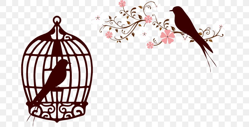 Birdcage Clip Art, PNG, 681x418px, Watercolor, Cartoon, Flower, Frame, Heart Download Free