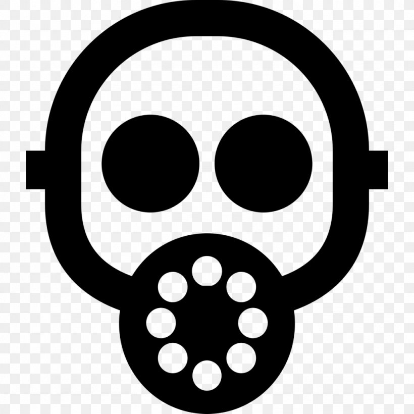 Gas Mask Clip Art, PNG, 1024x1024px, Gas Mask, Black And White, Gas, Gp5 Gas Mask, Logo Download Free