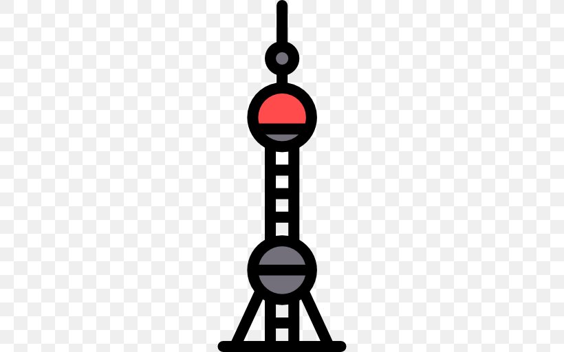 Oriental Pearl Tower Shanghai Tower, PNG, 512x512px, Oriental Pearl ...