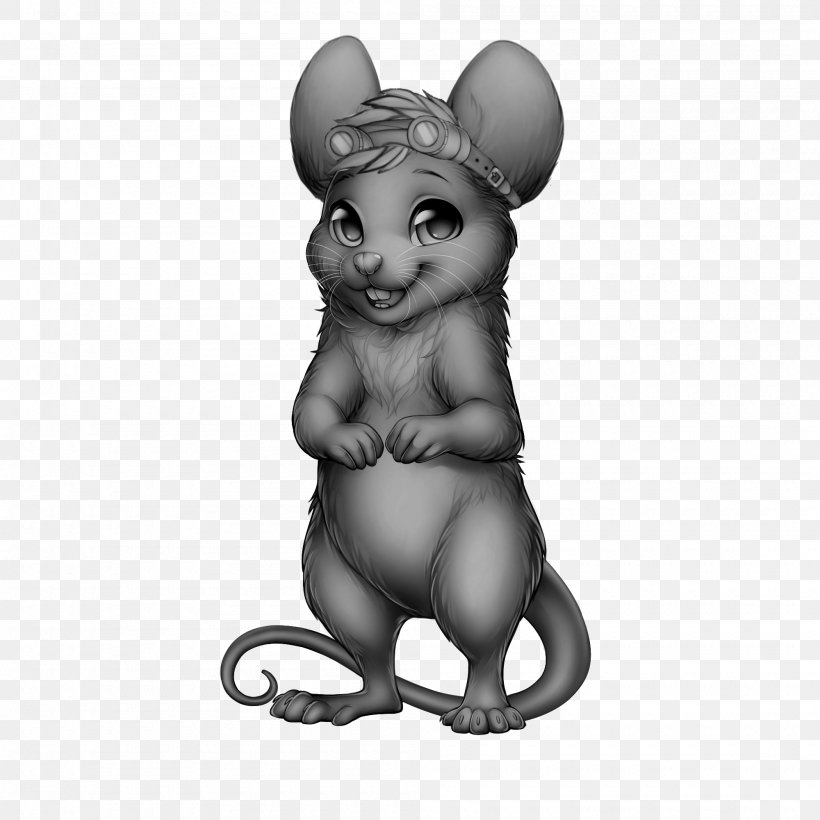 Rat Mus Whiskers Cat Rodent, PNG, 2000x2000px, Rat, Art, Black And White, Carnivoran, Cat Download Free