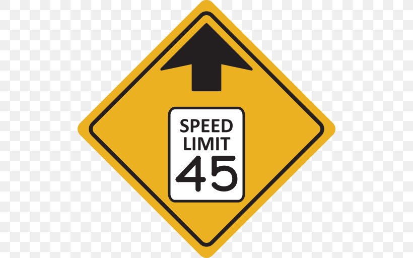 Warning Sign Traffic Sign Speed Limit Manual On Uniform Traffic Control Devices, PNG, 512x512px, Warning Sign, Advisory Speed Limit, Area, Brand, Driving Download Free