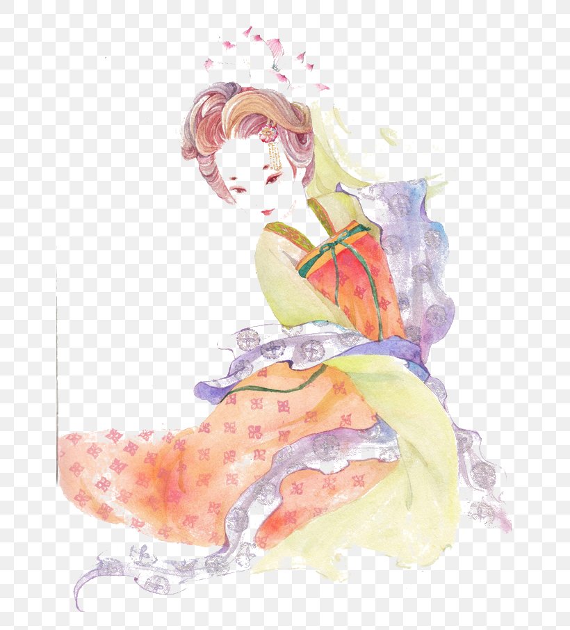 Watercolor Painting Art Illustration, PNG, 658x906px, Watercolor, Cartoon, Flower, Frame, Heart Download Free