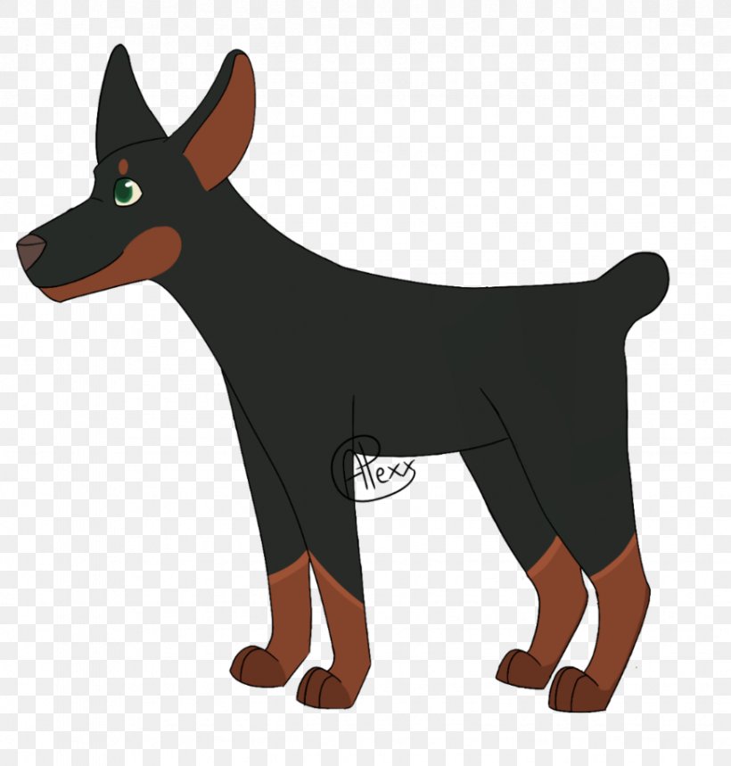 Dobermann Ormskirk Terrier Australian Kelpie Australian Cattle Dog Pinscher, PNG, 873x915px, Dobermann, Australian Cattle Dog, Australian Kelpie, Carnivoran, Cartoon Download Free