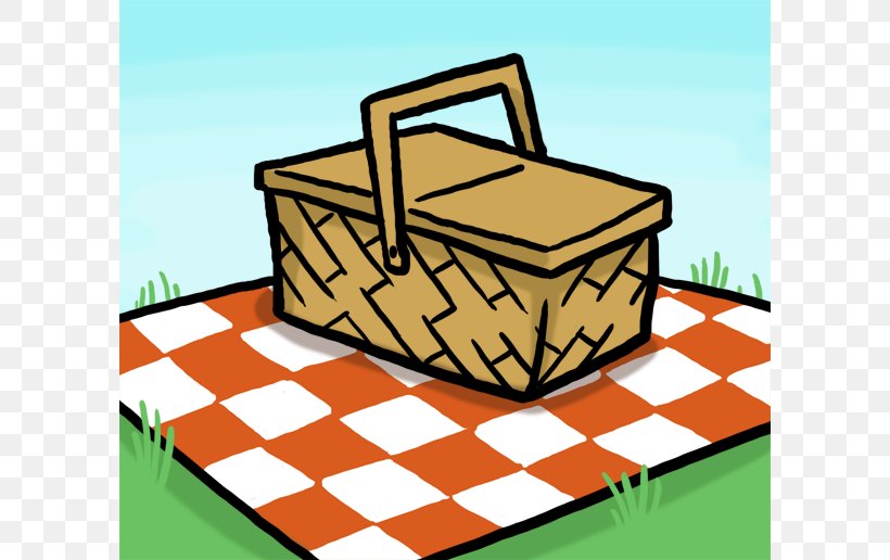 Picnic Basket Table Clip Art, PNG, 600x516px, Picnic, Area, Barbecue, Basket, Blanket Download Free