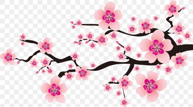 Plum Blossom Peach Drawing Clip Art, PNG, 1060x587px, Plum Blossom, Blossom, Branch, Cherry Blossom, Cherry Plum Download Free