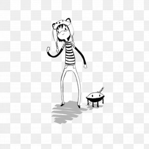 Cat - Cat White Thumb PNG