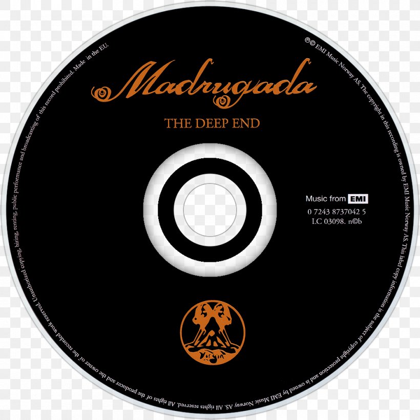 Compact Disc The Deep End Phonograph Record United States Madrugada, PNG, 1000x1000px, Compact Disc, Brand, Data Storage Device, Deep End, Dvd Download Free