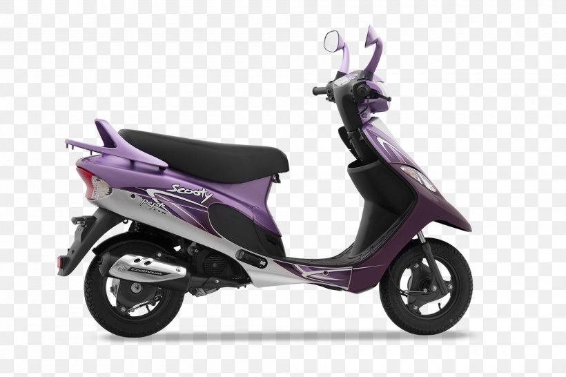 Scooter Car TVS Scooty TVS Motor Company Motorcycle, PNG, 2000x1334px, Scooter, Car, Himalayan Highs, Motor Vehicle, Motorcycle Download Free