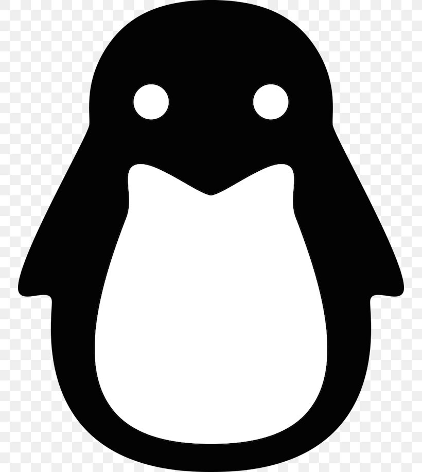 Tux Linux Installation, PNG, 750x918px, Tux, Artwork, Beak, Bird, Black And White Download Free