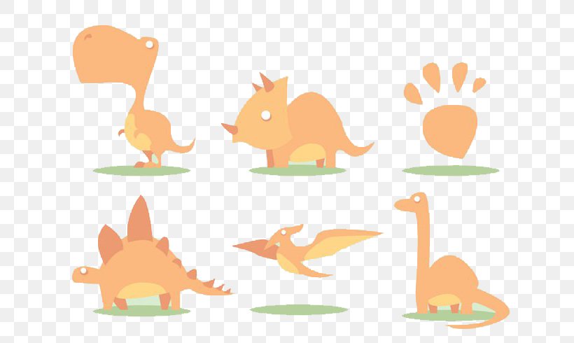 Dinosaur Egg Euclidean Vector Cartoon, PNG, 700x490px, Dinosaur, Animal, Canidae, Carnivoran, Cartoon Download Free