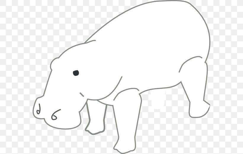 Hippopotamus Clip Art Image Horse Wildlife, PNG, 600x522px, Watercolor, Cartoon, Flower, Frame, Heart Download Free