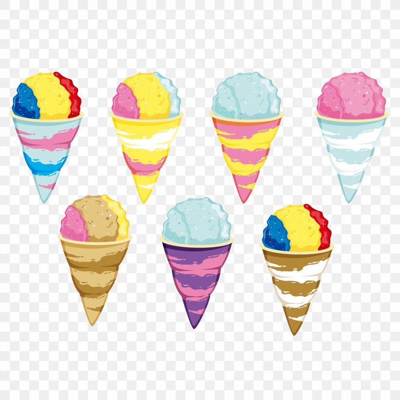 Ice Cream Cone Snow Cone Shaved Ice, PNG, 1667x1667px, Ice Cream, Cone, Cup, Dairy Product, Dessert Download Free