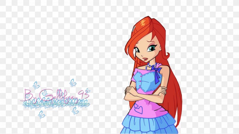 Bloom Winx Club, PNG, 1024x576px, Watercolor, Cartoon, Flower, Frame, Heart Download Free