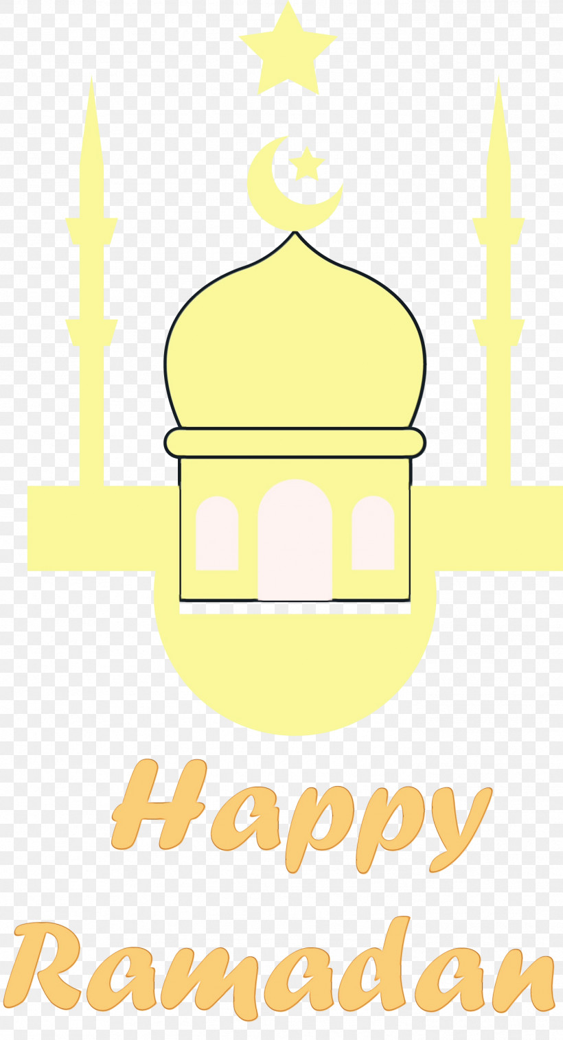 Cartoon Yellow Line Happiness Meter, PNG, 1396x2580px, Ramadan, Cartoon, Geometry, Happiness, Line Download Free