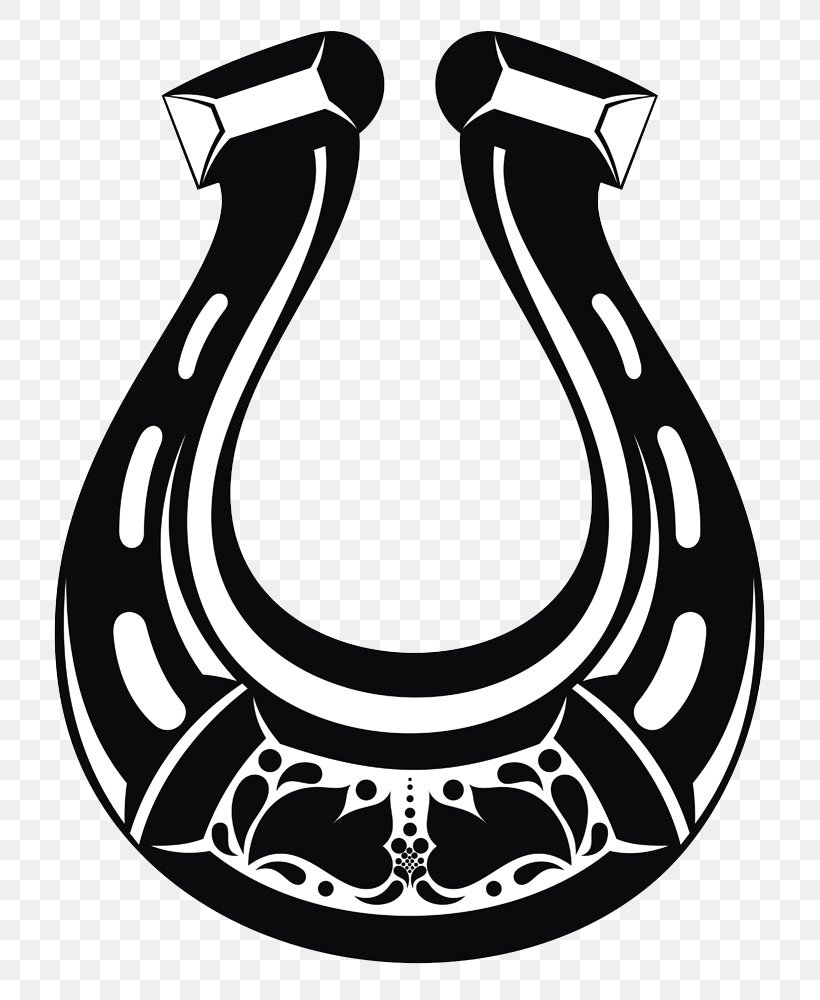Horseshoe Logo Clip Art, PNG, 788x1000px, Horseshoe, Black And White, Fundal, Logo, Monochrome Download Free