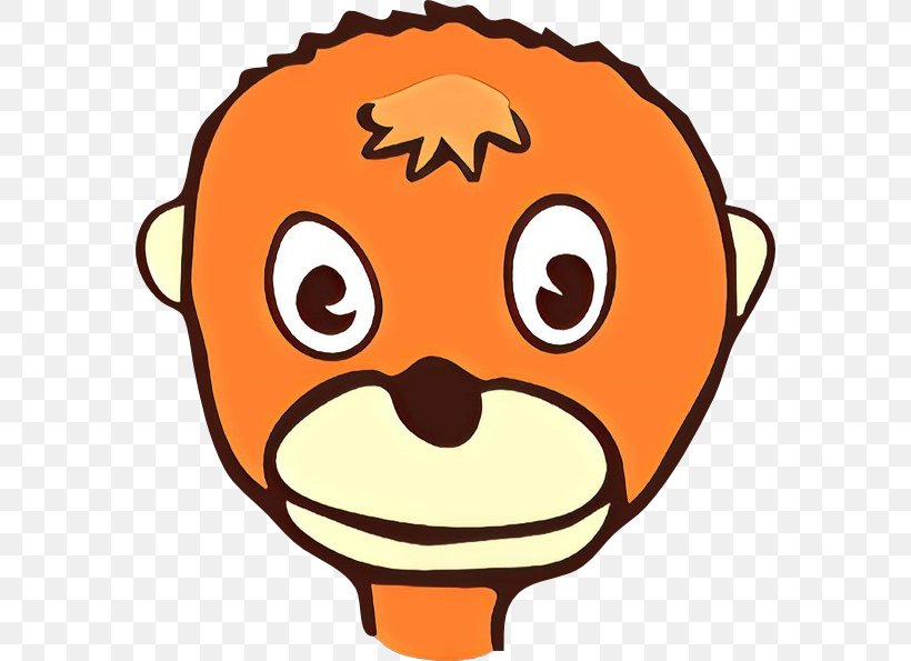 Orange, PNG, 576x595px, Cartoon, Cheek, Nose, Orange, Pleased Download Free