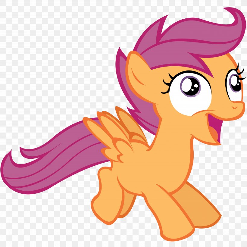 Scootaloo Pony Rainbow Dash Rarity Cutie Mark Crusaders, PNG, 5000x5000px, Watercolor, Cartoon, Flower, Frame, Heart Download Free