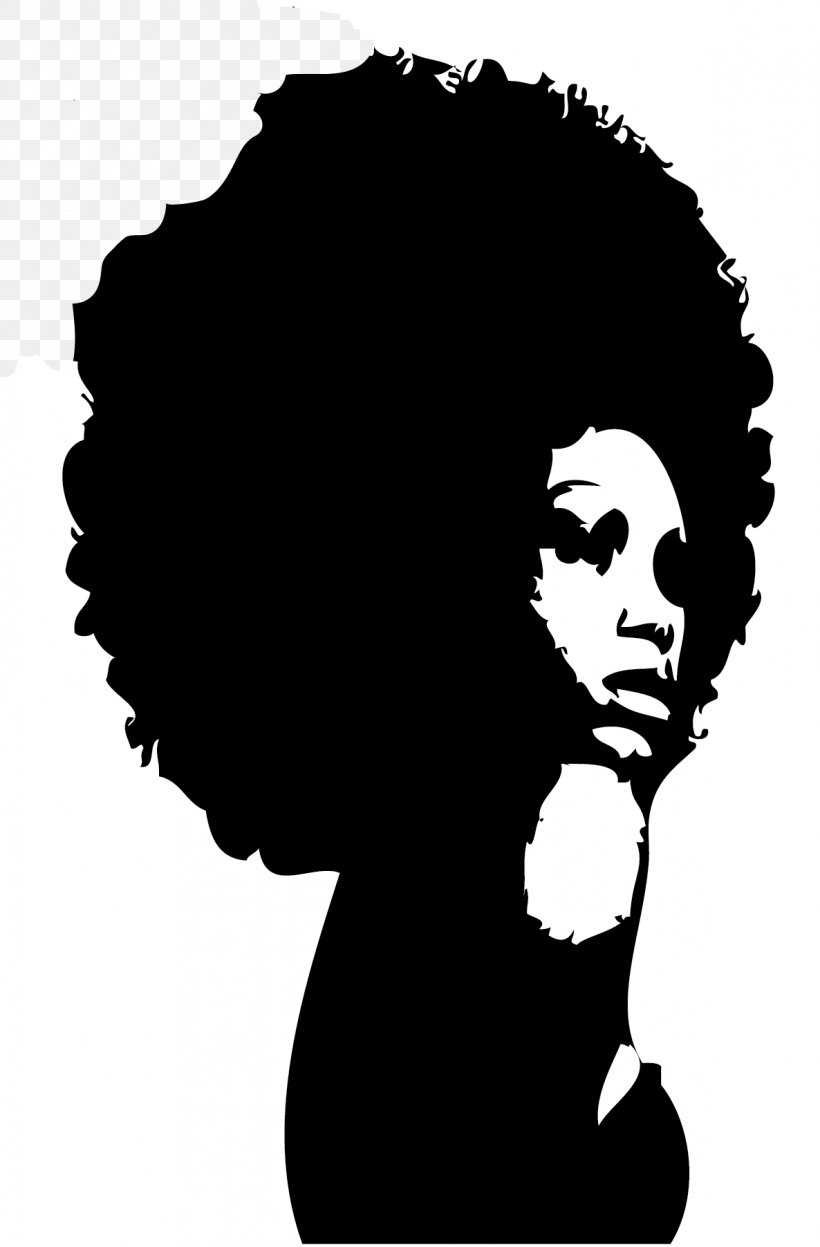 Silhouette Black African American Female Clip Art, PNG, 1186x1804px, Silhouette, African American, Art, Black, Black And White Download Free