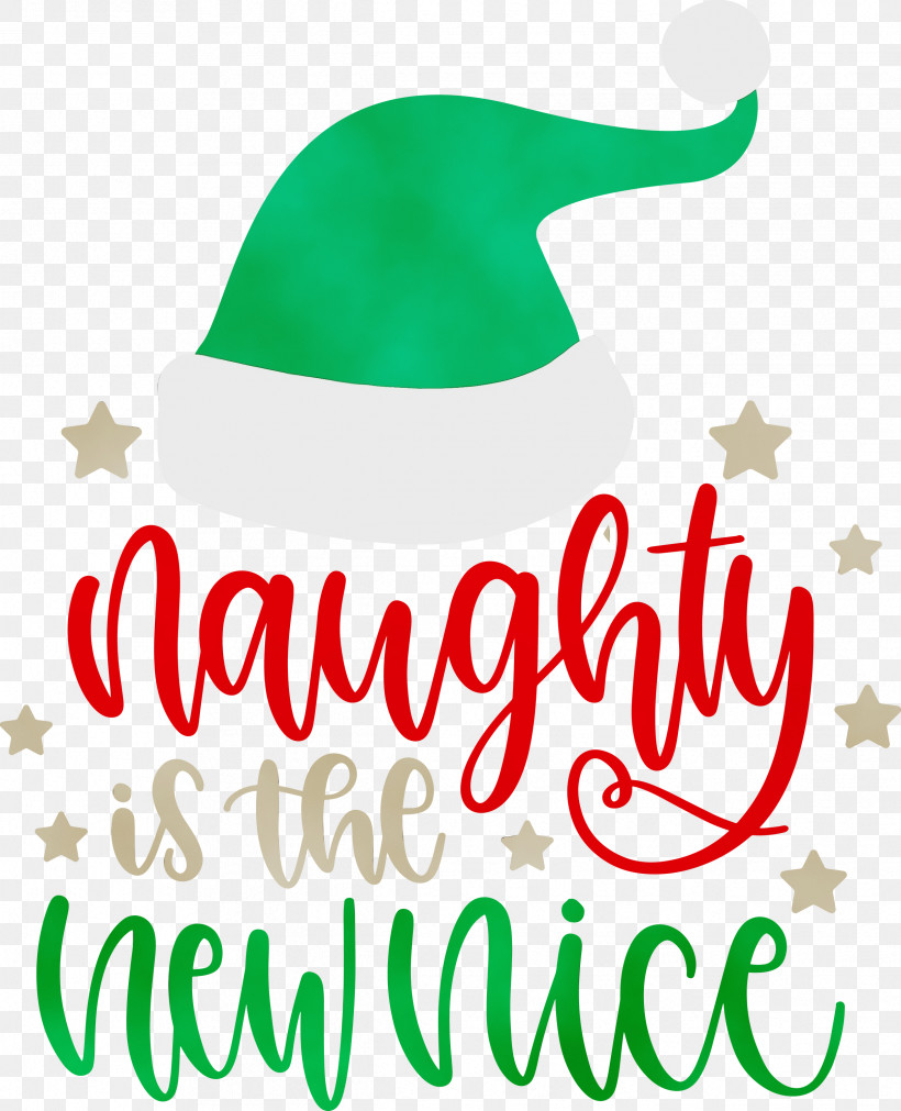 Christmas Day, PNG, 2432x3000px, Naughty Is The New Nice, Christmas, Christmas Day, Hat, Logo Download Free