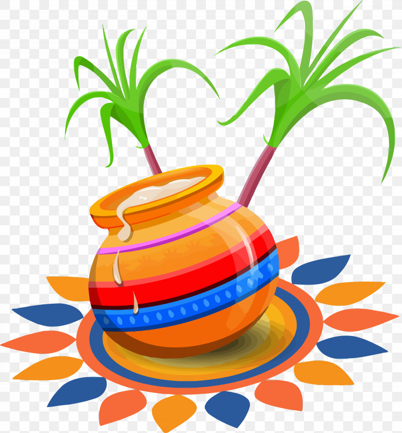 Happy Pongal Tai Pongal Thai Pongal, PNG, 2782x3000px, Happy Pongal, Line, Plant, Tai Pongal, Thai Pongal Download Free