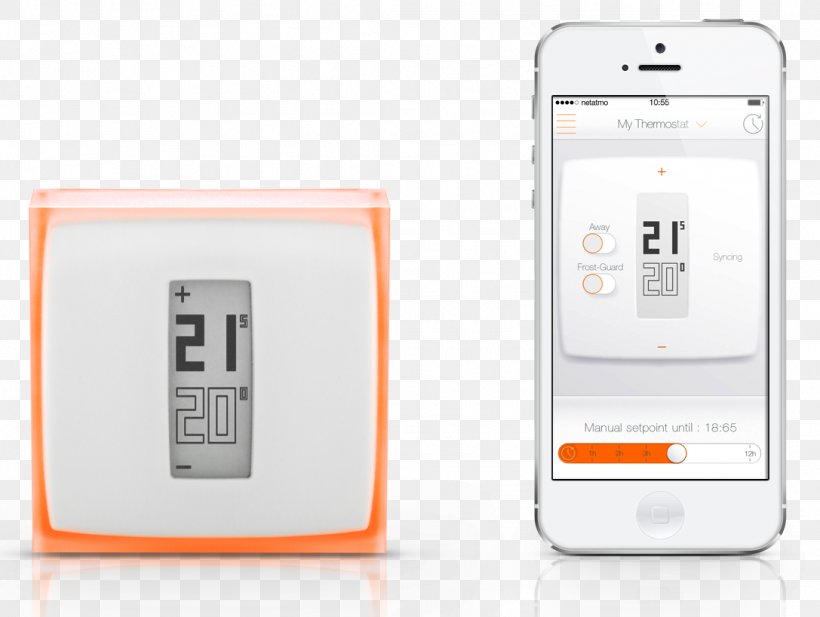 Programmable Thermostat Netatmo Smart Thermostat Home Automation Kits, PNG, 1087x818px, Programmable Thermostat, Berogailu, Boiler, Central Heating, Communication Device Download Free