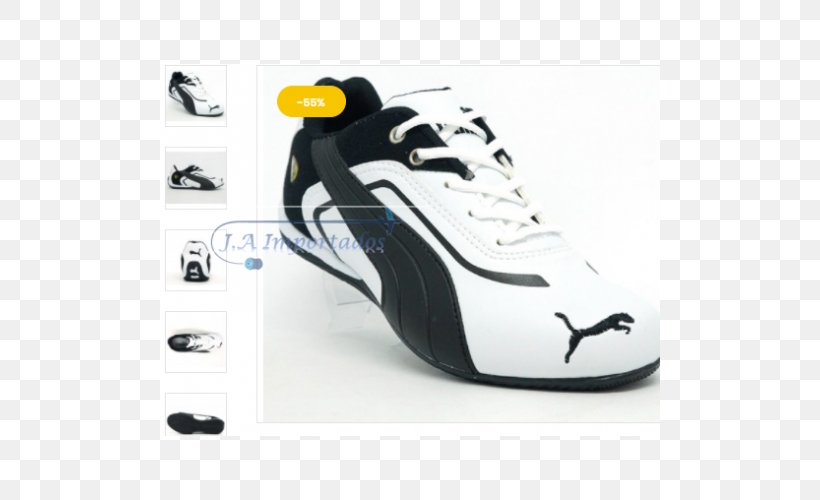 Puma Sneakers White Nike Footwear, PNG, 500x500px, Puma, Black, Blue, Brand, Clothing Download Free