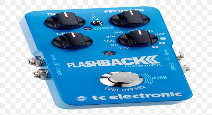 TC Electronic Flashback II Delay Effects Processors & Pedals TC Electronic Flashback Delay, PNG, 920x500px, Effects Processors Pedals, Delay, Electric Guitar, Electronic Component, Electronic Tuners Download Free