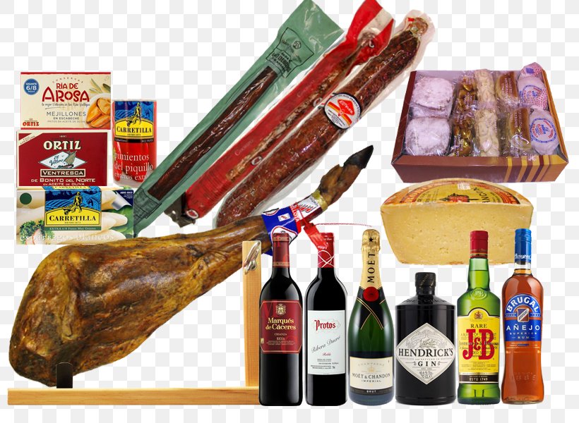 Wine Cesta De Navidad Liqueur Food Ham, PNG, 800x600px, Wine, Acorn, Basket, Cesta De Navidad, Christmas Download Free