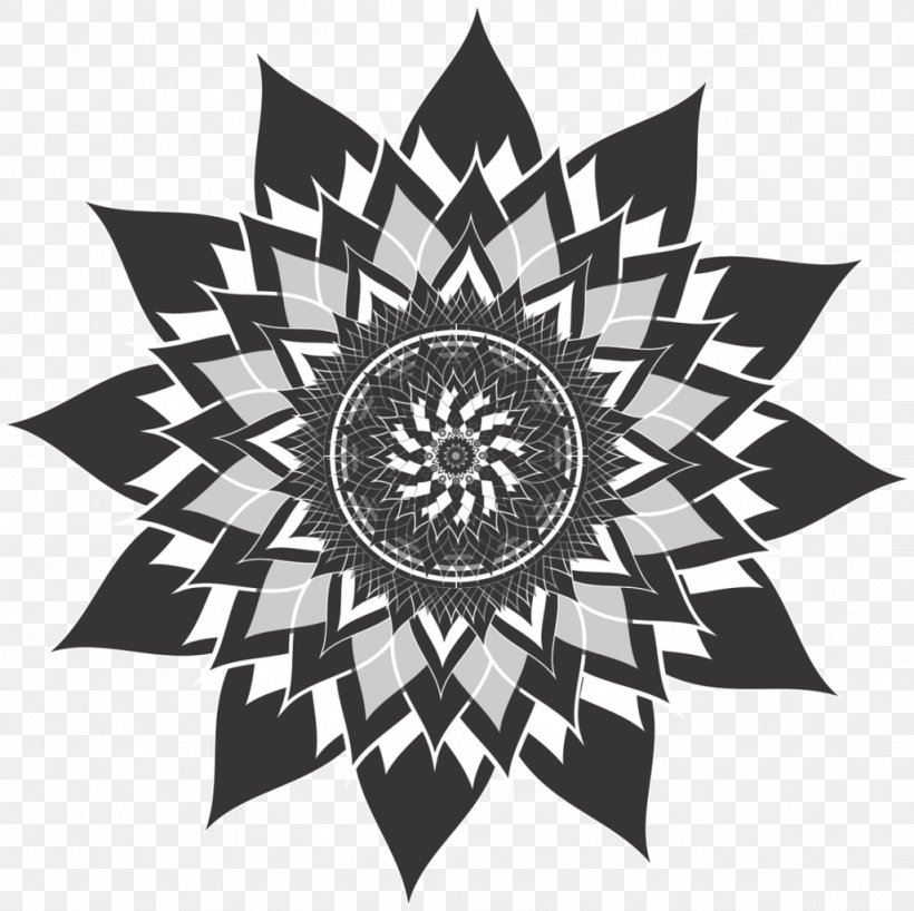 Mandala Meditation Symbol Reiki, PNG, 1026x1024px, Mandala, Attunement, Black And White, Chakra, Jesus Download Free