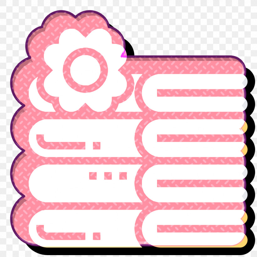 Spa Element Icon Fabric Icon Towels Icon, PNG, 1090x1090px, Spa Element Icon, Fabric Icon, Line, Pink, Text Download Free
