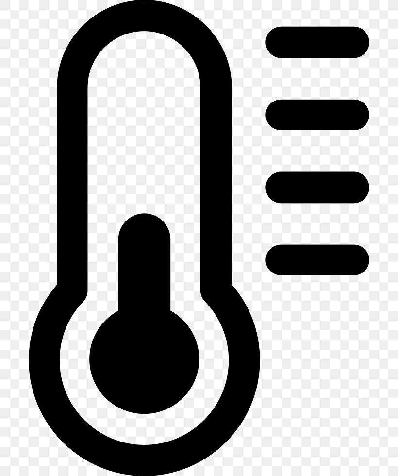 Thermometer Symbol Celsius Degree, PNG, 702x980px, Thermometer, Area, Black And White, Celsius, Degree Download Free