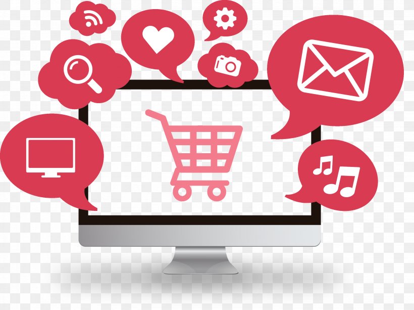 Web Development E-commerce Trade Online Shopping Business, PNG, 2862x2143px, Web Development, Area, Brand, Business, Communication Download Free