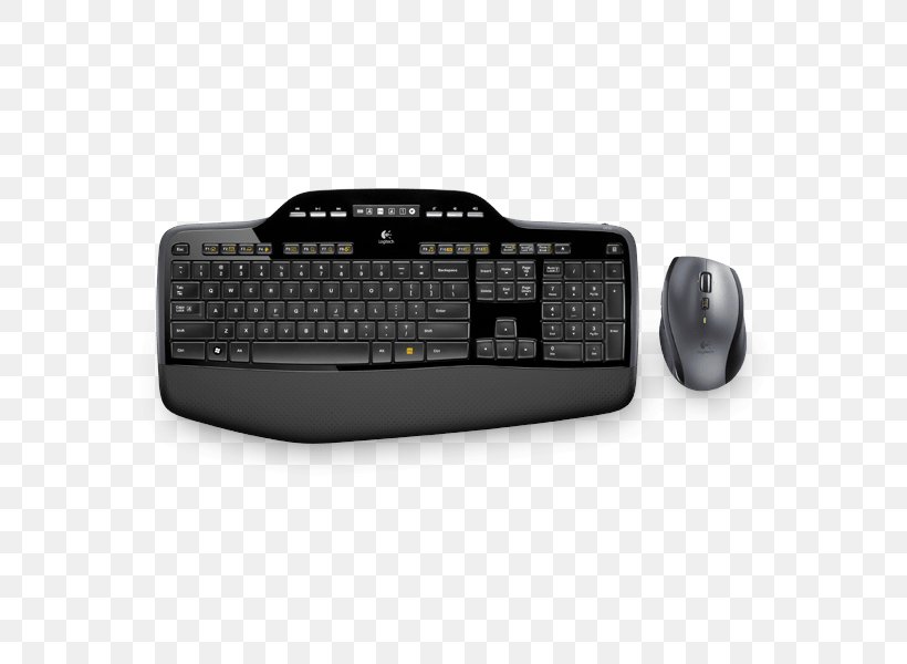 Computer Keyboard Computer Mouse Wireless Keyboard Logitech Unifying Receiver Laptop, PNG, 687x600px, Computer Keyboard, Computer, Computer Component, Computer Mouse, Desktop Computers Download Free