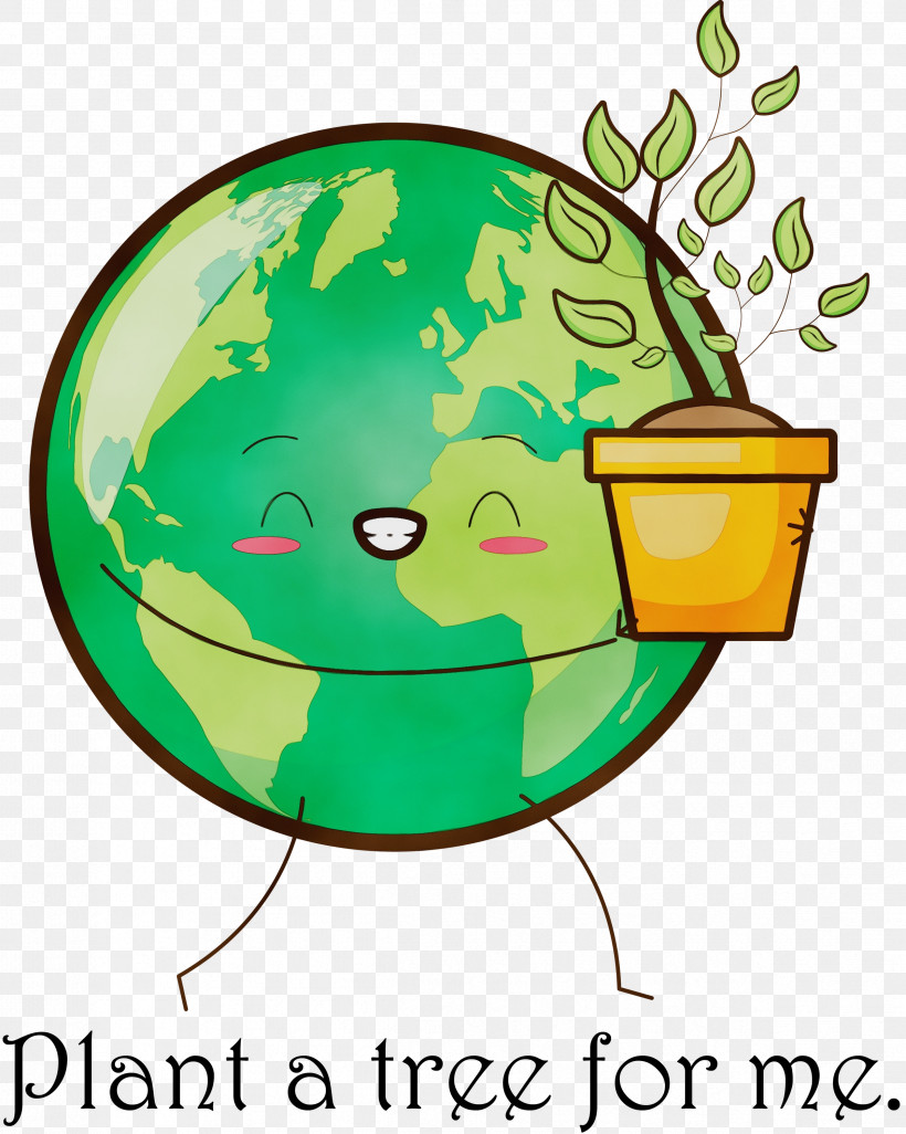 Green, PNG, 2396x3000px, Earth Day, Green, Paint, Watercolor, Wet Ink Download Free